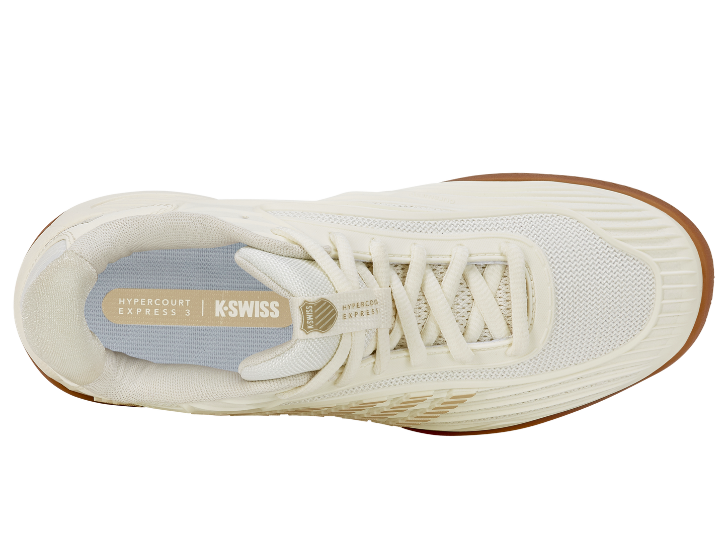 94607-164-M | HYPERCOURT EXPRESS 3 INDOOR | EGRET/WHITECAP GRAY