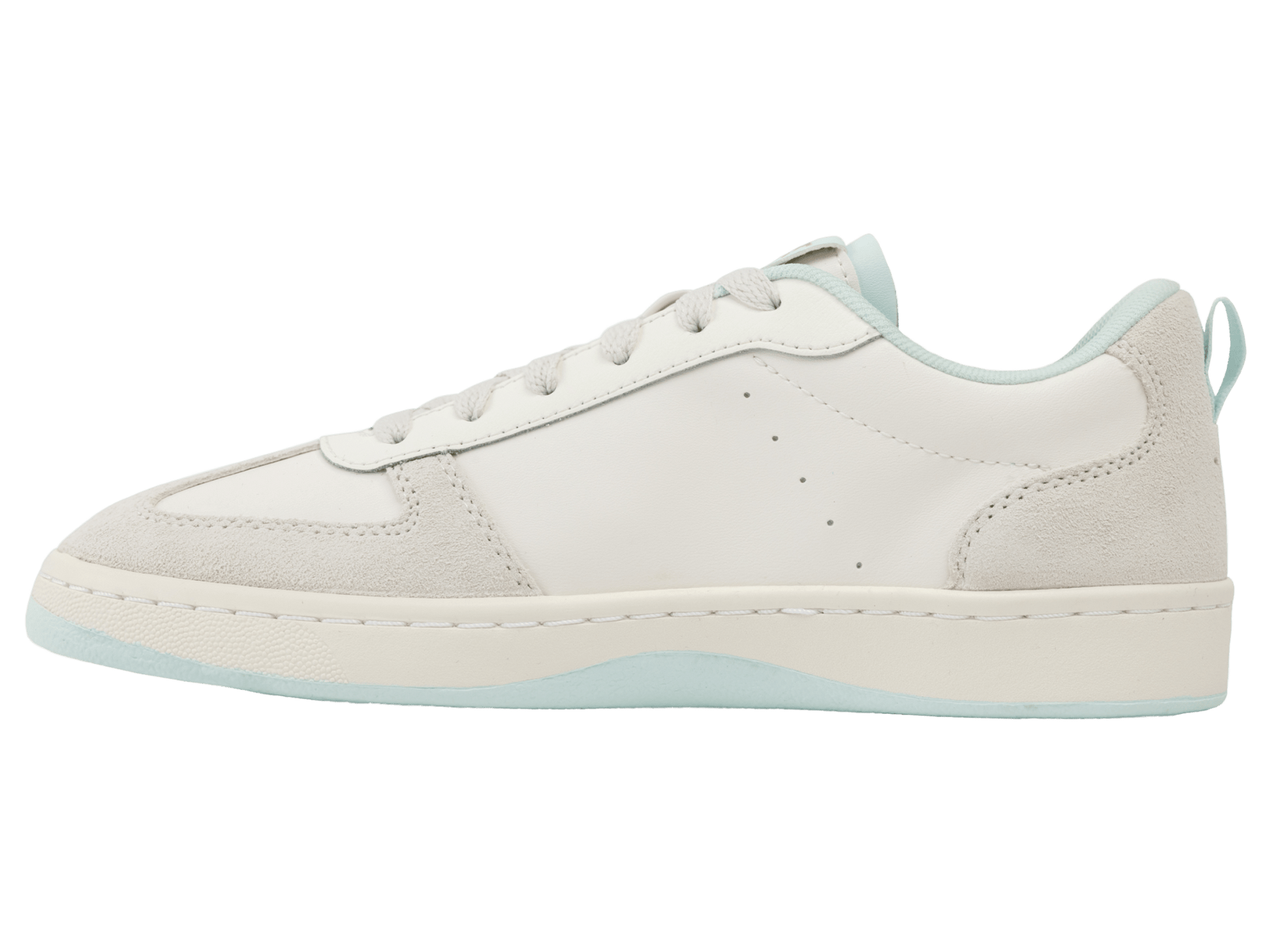 94734 - 051 - M | COURT VARSITY | CLOUD DANCER/SNOW WHITE/MINT JULEP - K - Swiss US - FOOTWEAR