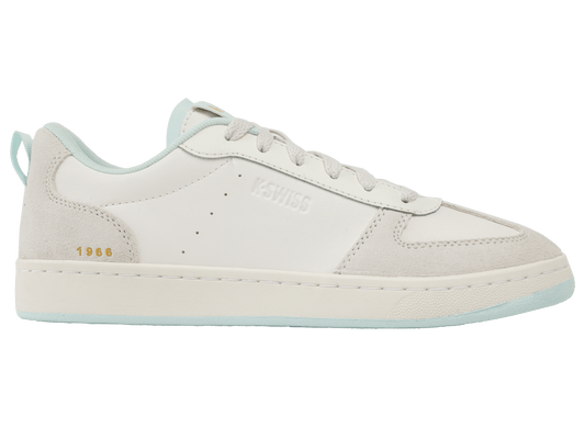 94734 - 051 - M | COURT VARSITY | CLOUD DANCER/SNOW WHITE/MINT JULEP - K - Swiss US - FOOTWEAR