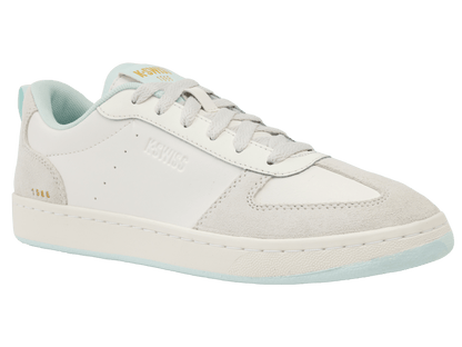 94734 - 051 - M | COURT VARSITY | CLOUD DANCER/SNOW WHITE/MINT JULEP - K - Swiss US - FOOTWEAR