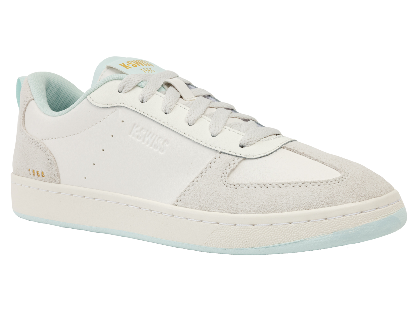 94734-051-M | COURT VARSITY | CLOUD DANCER/SNOW WHITE/MINT JULEP