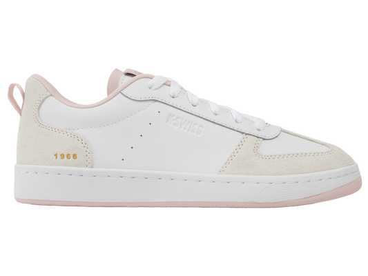 94734 - 110 - M | COURT VARSITY | WHITE/CLOUD DANCER/PALE LILAC - K - Swiss US - FOOTWEAR