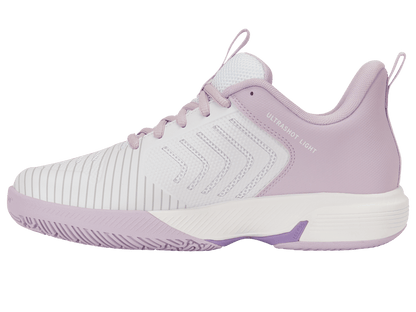 94901 - 160 - M | ULTRASHOT LIGHT PADEL | WHITE/ORCHID HUSH/PURPLE ROSE - K - Swiss US - FOOTWEAR