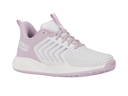 94901 - 160 - M | ULTRASHOT LIGHT PADEL | WHITE/ORCHID HUSH/PURPLE ROSE - K - Swiss US - FOOTWEAR