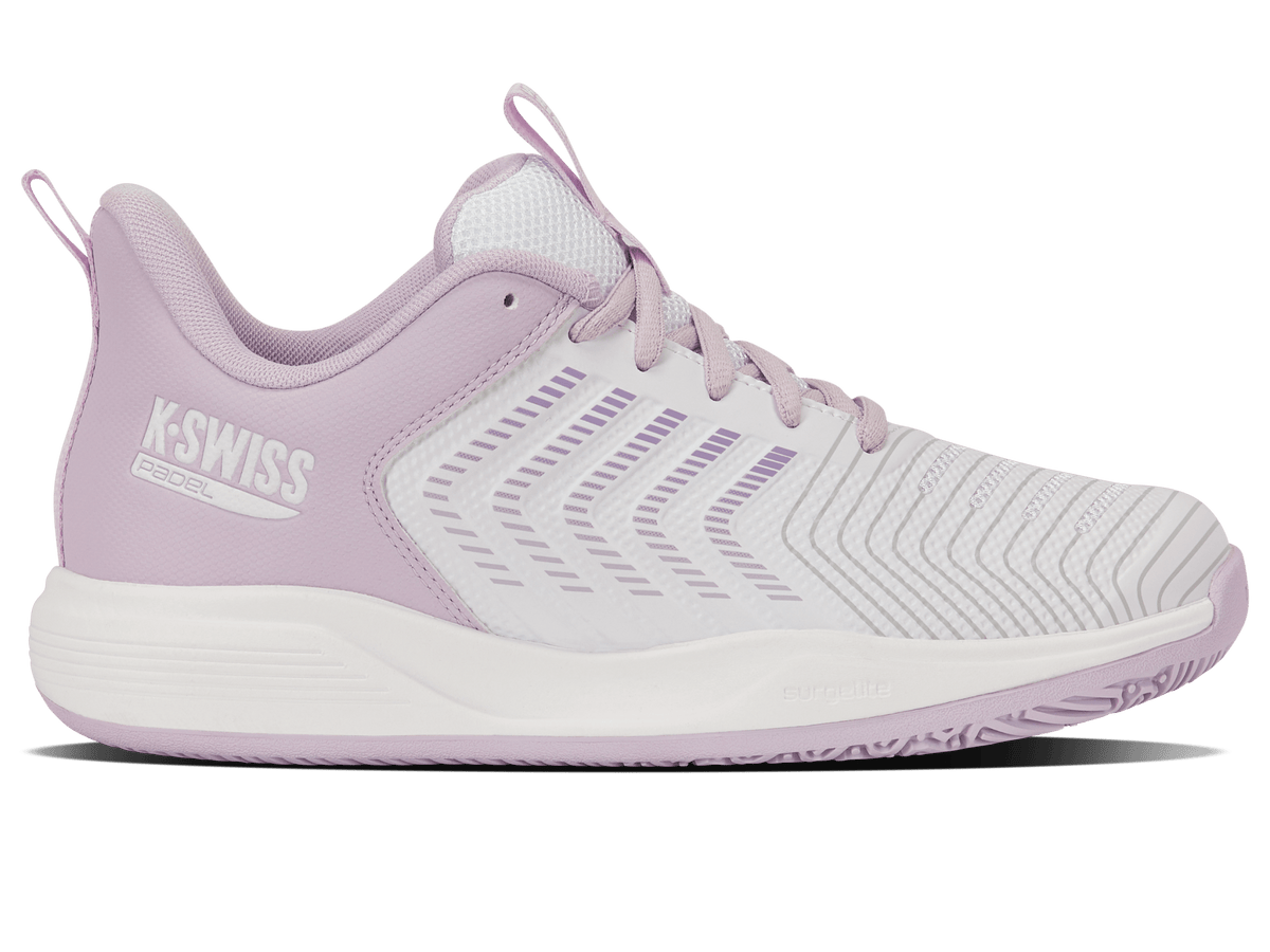 94901-160-M | ULTRASHOT LIGHT PADEL | WHITE/ORCHID HUSH/PURPLE