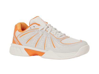 94902-127-M | EXPRESS LIGHT PICKLEBALL 2 | BLANC DE BLANC/BLAZING ORANGE - K-Swiss US - FOOTWEAR