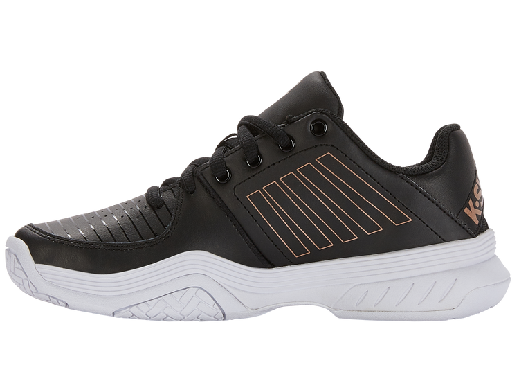 95443-059-M | COURT EXPRESS | BLACK/WHITE/ROSEGOLD