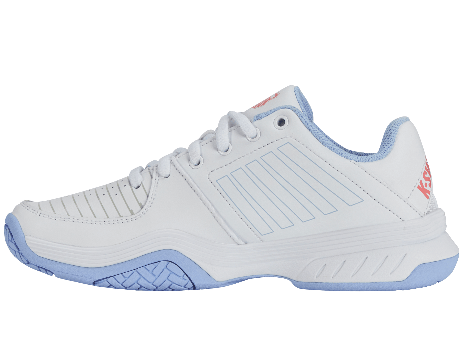 95443 - 197 - M | COURT EXPRESS | WHITE/OPEN AIR/STRAWBERRY ICE - K - Swiss US - FOOTWEAR