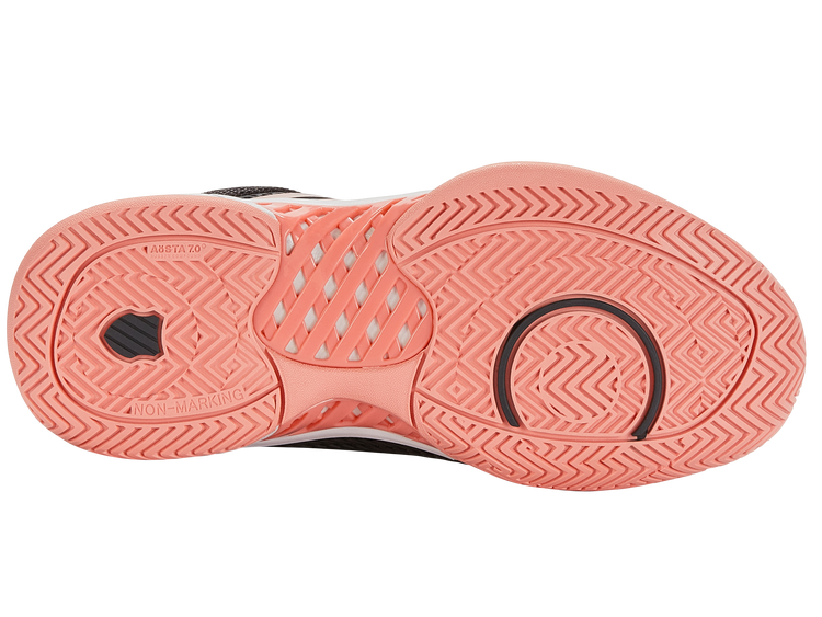 96563-036-M | EXPRESS LIGHT PICKLEBALL | ASPHALT/STEEL GRAY/PEACH