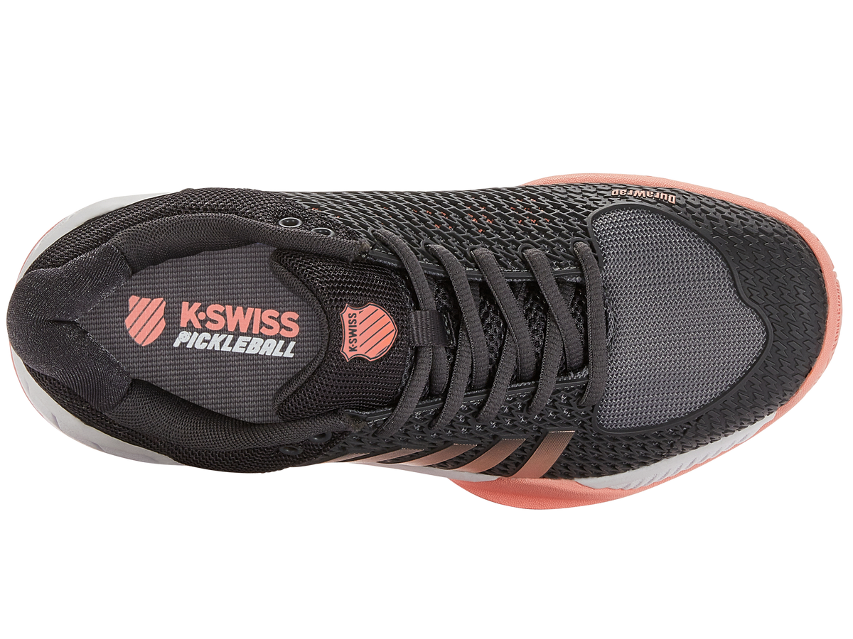 96563-036-M | EXPRESS LIGHT PICKLEBALL | ASPHALT/STEEL GRAY/PEACH