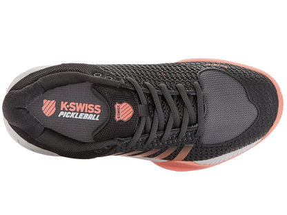 96563-036-M | EXPRESS LIGHT PICKLEBALL | ASPHALT/STEEL GRAY/PEACH