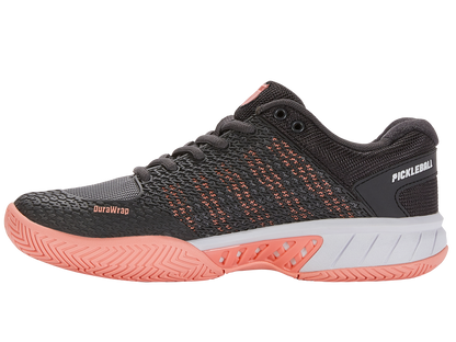 96563-036-M | EXPRESS LIGHT PICKLEBALL | ASPHALT/STEEL GRAY/PEACH