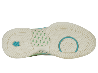 96563 - 258 - M | EXPRESS LIGHT PICKLEBALL | EGRET/PATINA GREEN - K - Swiss US - FOOTWEAR