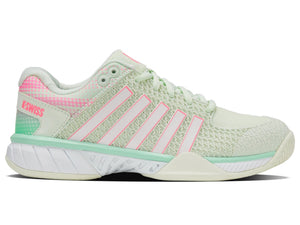 96563 - 440 - M | EXPRESS LIGHT PICKLEBALL | ICE/HONEYDEW/NEON PASTEL PINK - K - Swiss US - FOOTWEAR