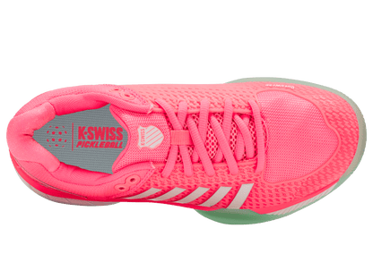 96563 - 649 - M | EXPRESS LIGHT PICKLEBALL | NEON PASTEL PINK/NEON MINT/WHITE - K - Swiss US - FOOTWEAR