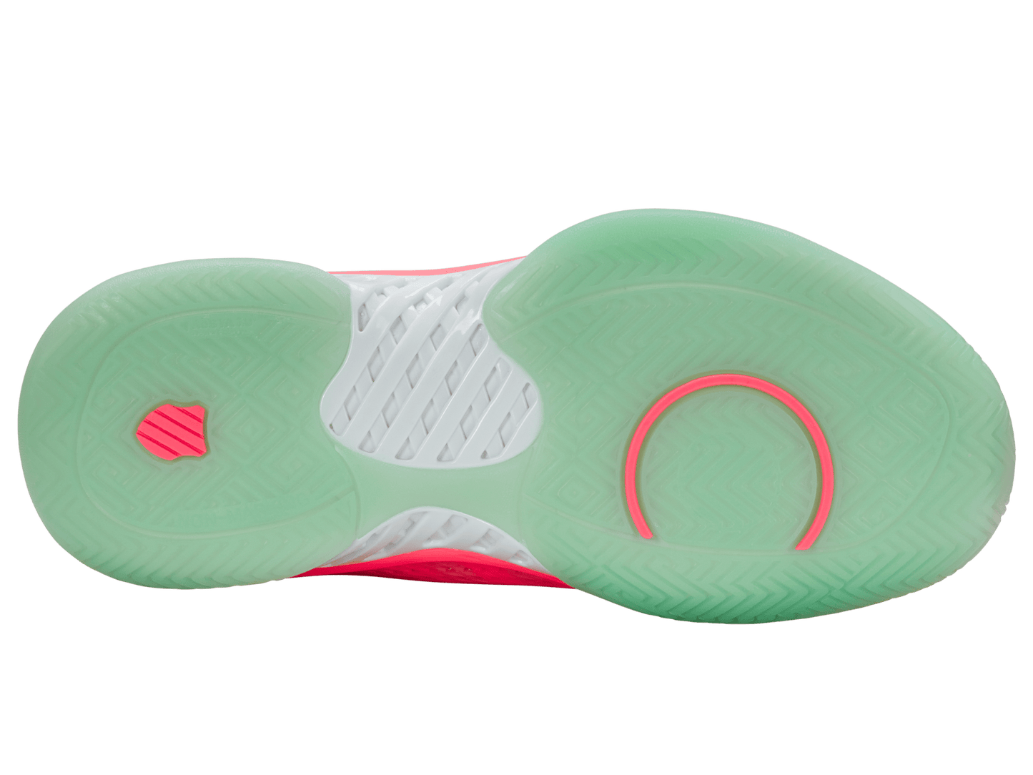 96563 - 649 - M | EXPRESS LIGHT PICKLEBALL | NEON PASTEL PINK/NEON MINT/WHITE - K - Swiss US - FOOTWEAR