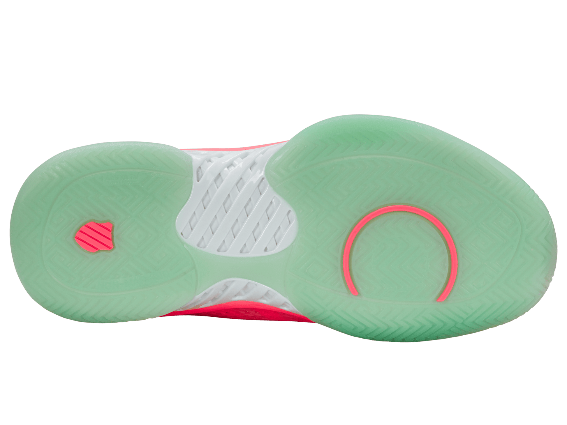 96563 - 649 - M | EXPRESS LIGHT PICKLEBALL | NEON PASTEL PINK/NEON MINT/WHITE - K - Swiss US - FOOTWEAR