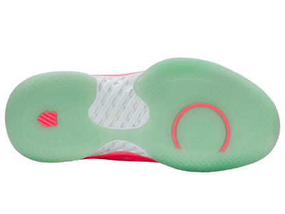 96563 - 649 - M | EXPRESS LIGHT PICKLEBALL | NEON PASTEL PINK/NEON MINT/WHITE - K - Swiss US - FOOTWEAR