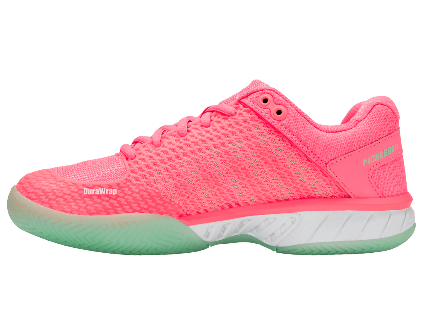 96563 - 649 - M | EXPRESS LIGHT PICKLEBALL | NEON PASTEL PINK/NEON MINT/WHITE - K - Swiss US - FOOTWEAR