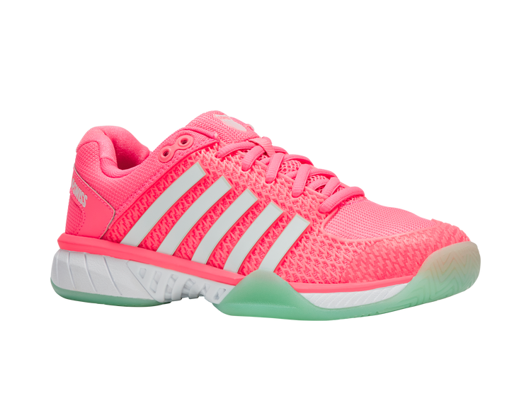 96563-649-M | EXPRESS LIGHT PICKLEBALL | NEON PASTEL PINK/NEON MINT/WHITE