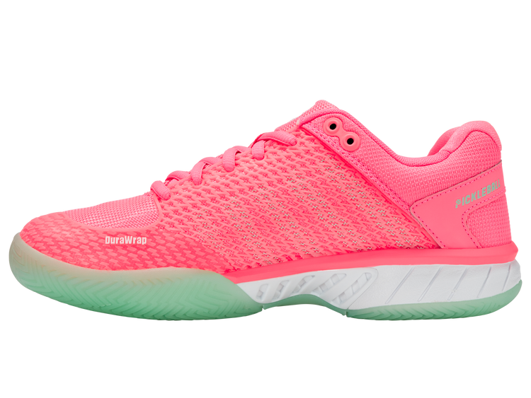 96563-649-M | EXPRESS LIGHT PICKLEBALL | NEON PASTEL PINK/NEON MINT/WHITE