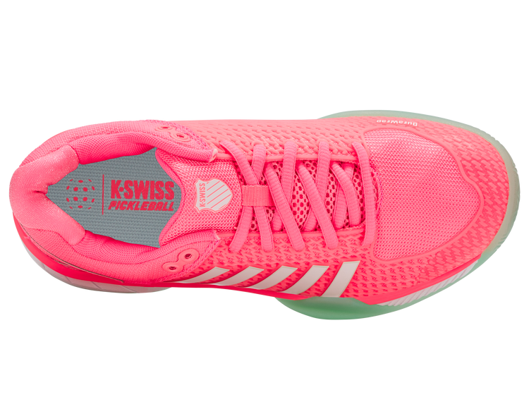 96563-649-M | EXPRESS LIGHT PICKLEBALL | NEON PASTEL PINK/NEON MINT/WHITE