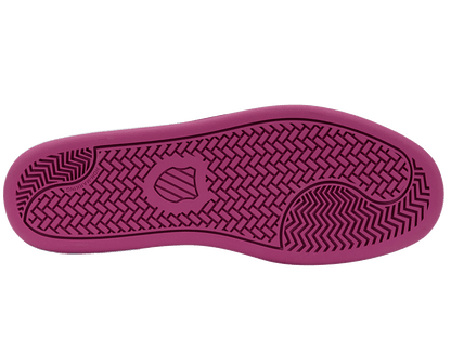 96599-111-M | COURT SHIELD | WHITE/FESTIVAL FUCHSIA/SILVER