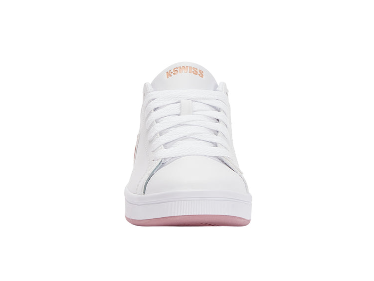 96599-952-M | COURT SHIELD | WHITE/FOXGLOVE/ALMOST APRICOT