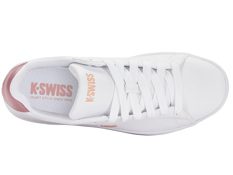 96599-952-M | COURT SHIELD | WHITE/FOXGLOVE/ALMOST APRICOT