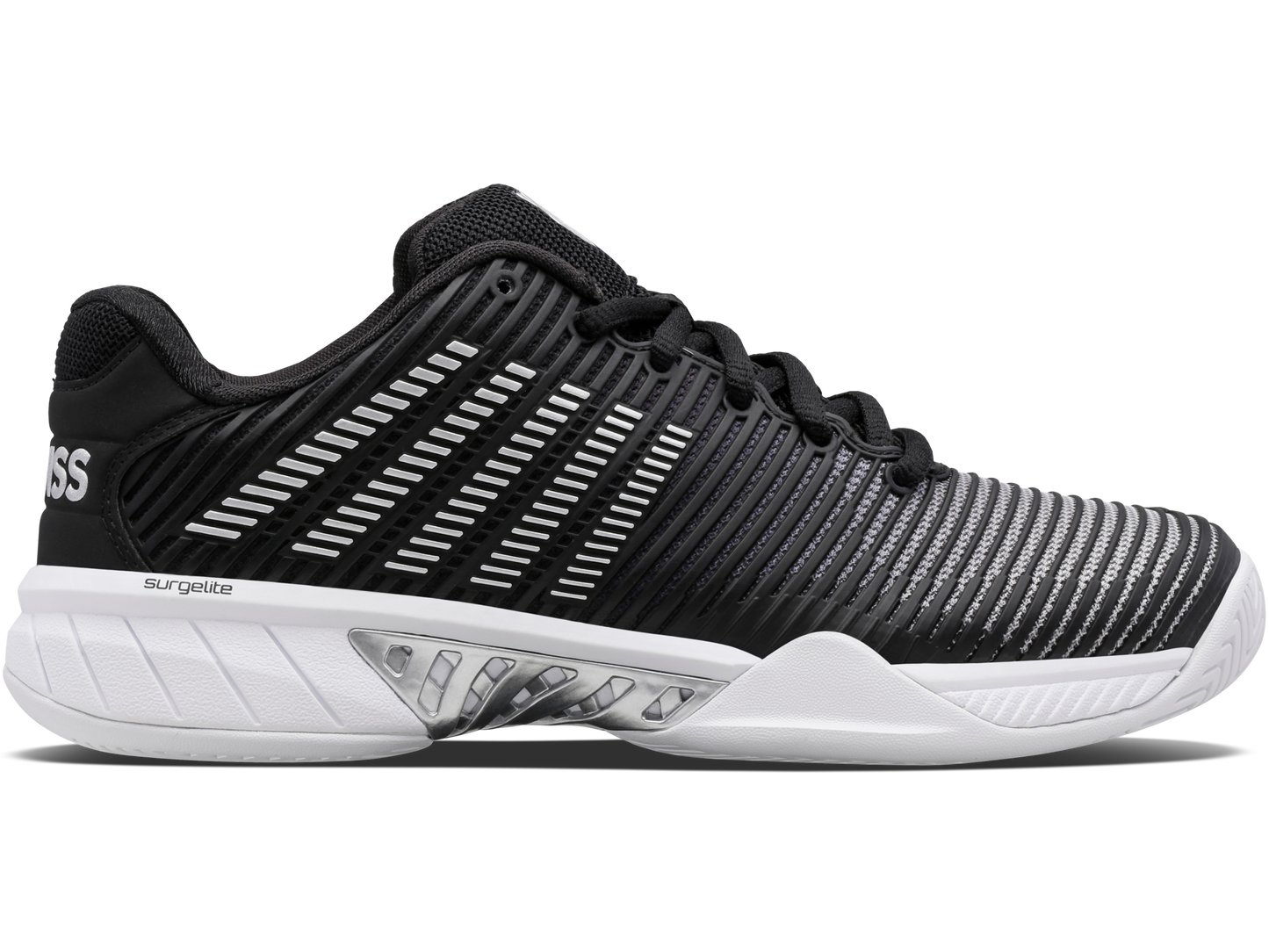 96613-085-M | HYPERCOURT EXPRESS 2 | BLACK/WHITE/SILVER
