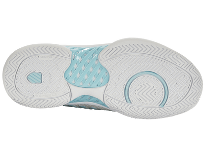 96613 - 089 - M | HYPERCOURT EXPRESS 2 | VAPOROUS GRAY/WHITE/BLUE GLOW - K - Swiss US - FOOTWEAR