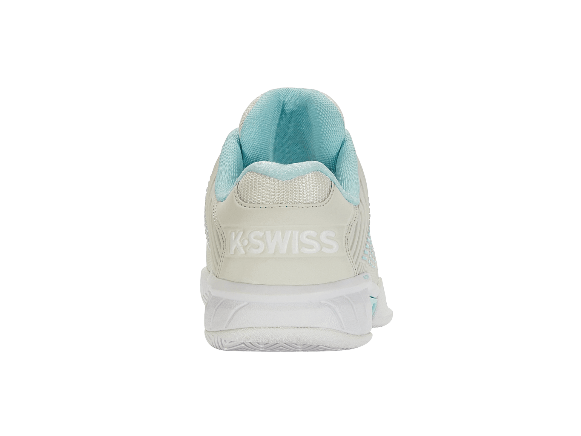 96613 - 089 - M | HYPERCOURT EXPRESS 2 | VAPOROUS GRAY/WHITE/BLUE GLOW - K - Swiss US - FOOTWEAR
