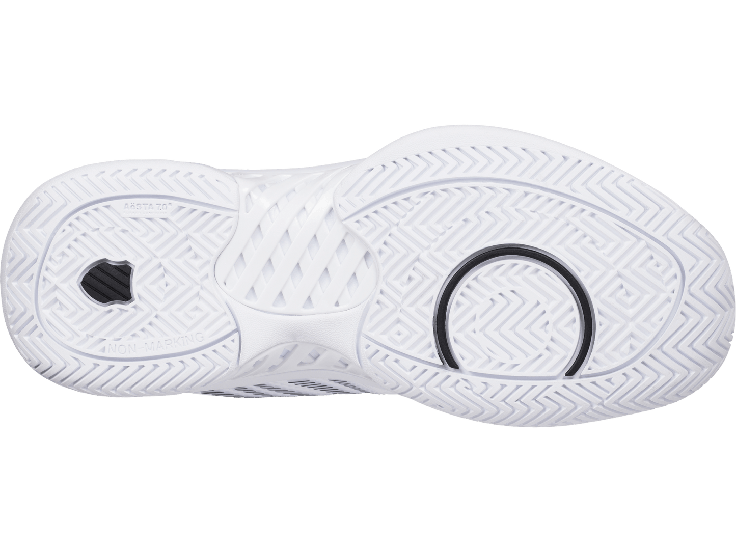 96613 - 102 - M | HYPERCOURT EXPRESS 2 | WHITE/BLACK - K - Swiss US - FOOTWEAR