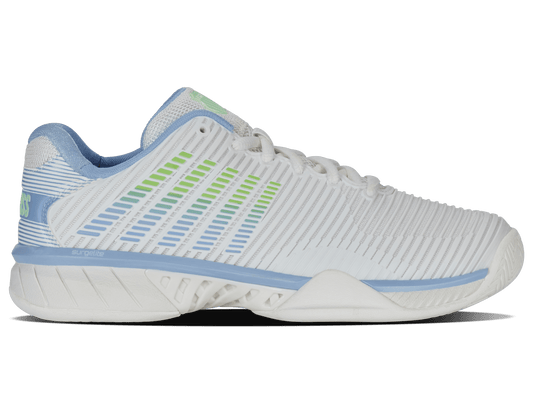 96613-126-M | HYPERCOURT EXPRESS 2 | LUCENT WHITE/DUTCH CANAL/PARADISE GREEN - K-Swiss US - FOOTWEAR
