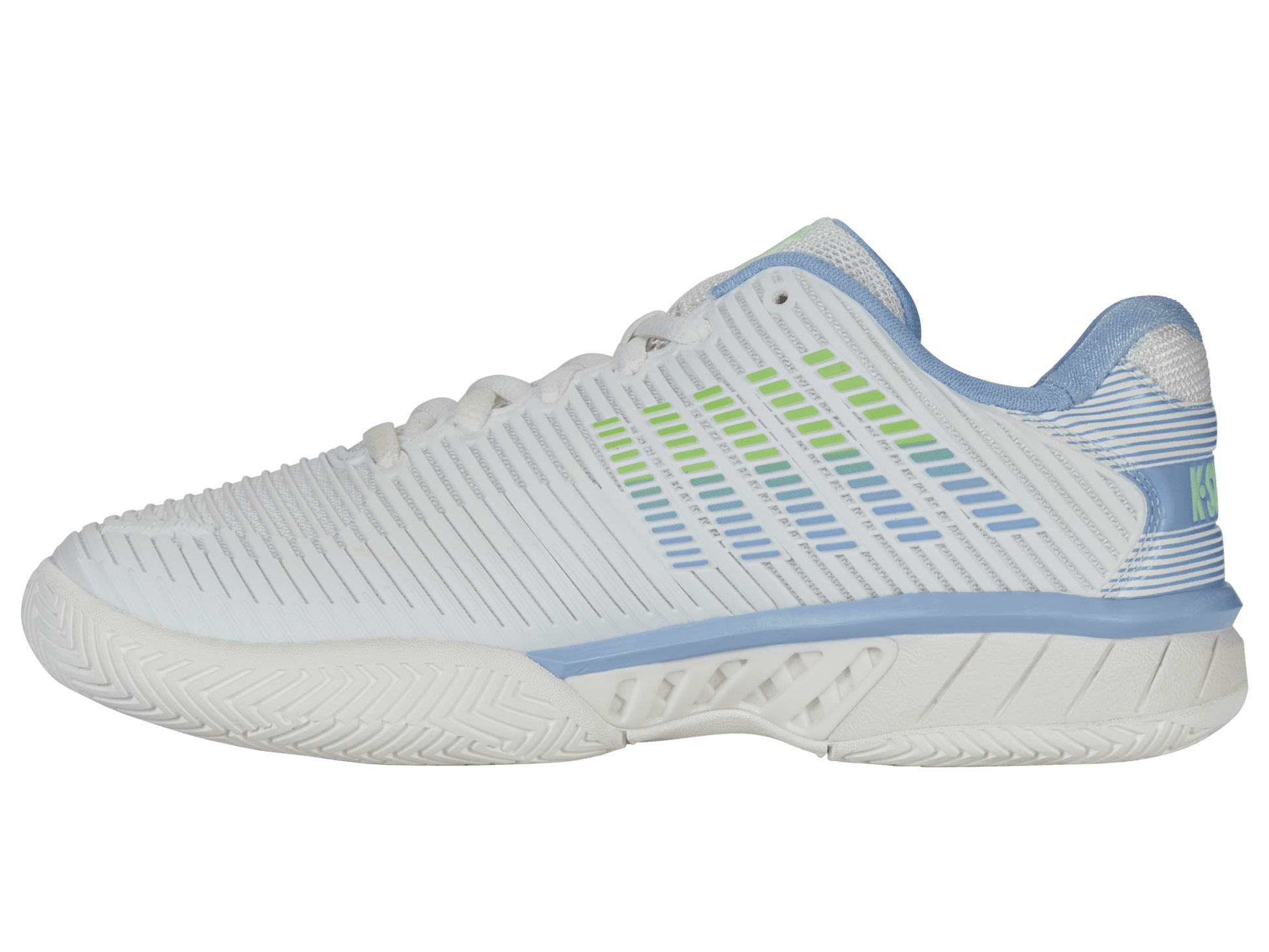 96613-126-M | HYPERCOURT EXPRESS 2 | LUCENT WHITE/DUTCH CANAL/PARADISE GREEN - K-Swiss US - FOOTWEAR