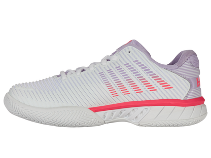 96613-182-M | HYPERCOURT EXPRESS 2 | WHITE/ORCHID PETAL/NEON BLAZE