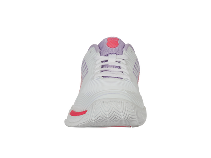 96613-182-M | HYPERCOURT EXPRESS 2 | WHITE/ORCHID PETAL/NEON BLAZE