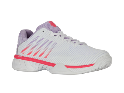 96613-182-M | HYPERCOURT EXPRESS 2 | WHITE/ORCHID PETAL/NEON BLAZE
