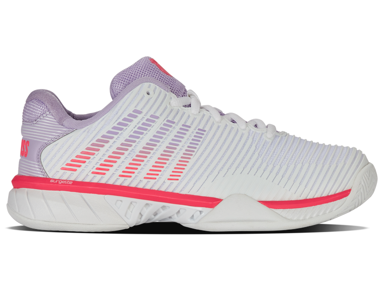 96613-182-M | HYPERCOURT EXPRESS 2 | WHITE/ORCHID PETAL/NEON BLAZE