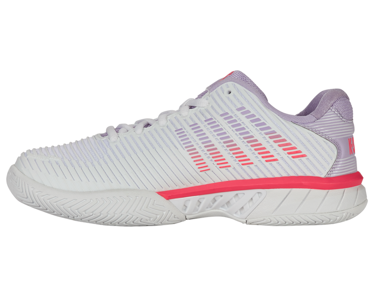 96613-182-M | HYPERCOURT EXPRESS 2 | WHITE/ORCHID PETAL/NEON BLAZE