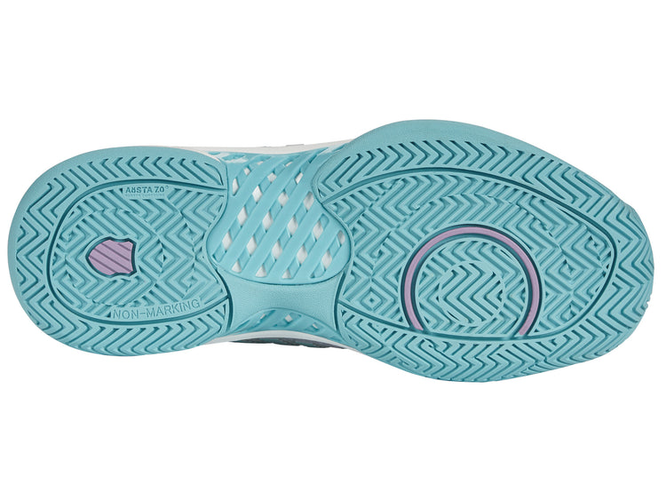 96613-190-M | HYPERCOURT EXPRESS 2 | BRILLIANT WHITE/ANGEL BLUE/SHEER LILAC