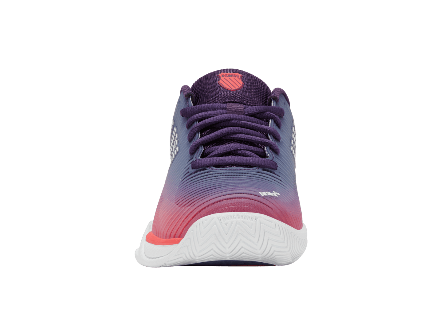 96613 - 593 - M | HYPERCOURT EXPRESS 2 | PURPLE PLUMERIA/WHITE/HOT CORAL - K - Swiss US - FOOTWEAR