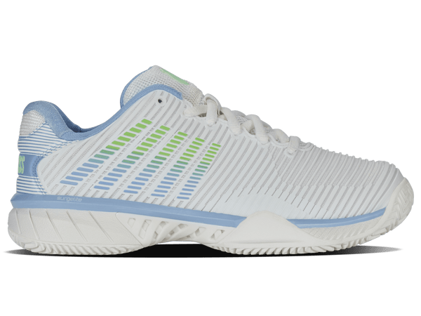 96614 - 126 - M | HYPERCOURT EXPRESS 2 CLAY | LUCENT WHITE/DUTCH CANAL/PARADISE GREEN - K - Swiss US - FOOTWEAR