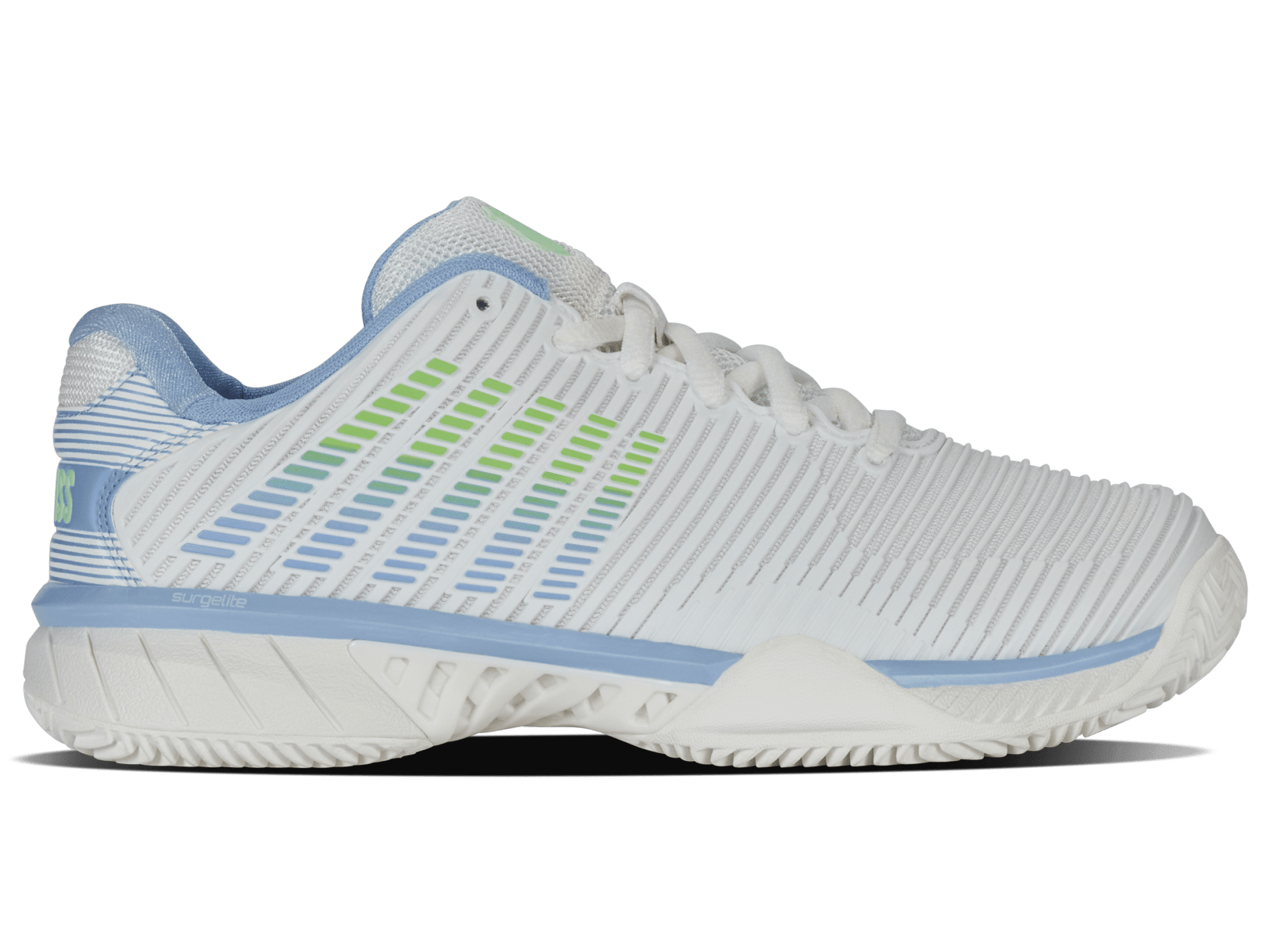 96614 - 126 - M | HYPERCOURT EXPRESS 2 CLAY | LUCENT WHITE/DUTCH CANAL/PARADISE GREEN - K - Swiss US - FOOTWEAR