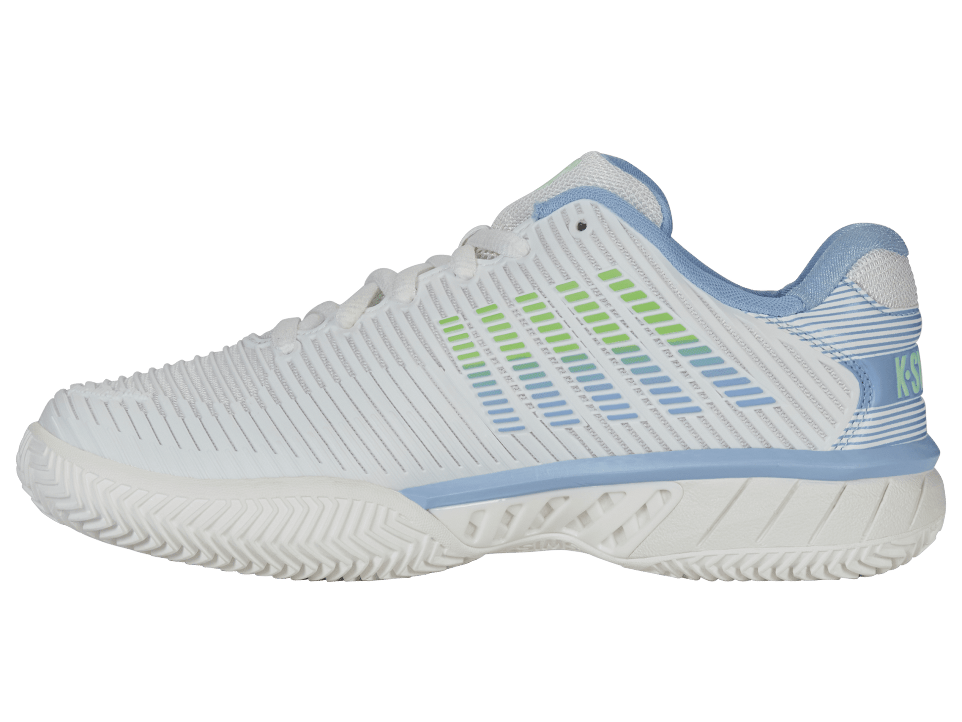 96614 - 126 - M | HYPERCOURT EXPRESS 2 CLAY | LUCENT WHITE/DUTCH CANAL/PARADISE GREEN - K - Swiss US - FOOTWEAR