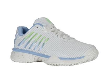 96614 - 126 - M | HYPERCOURT EXPRESS 2 CLAY | LUCENT WHITE/DUTCH CANAL/PARADISE GREEN - K - Swiss US - FOOTWEAR