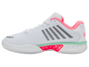 96614 - 178 - M | HYPERCOURT EXPRESS 2 CLAY | WHITE/NEON PASTEL PINK/BLACK - K - Swiss US - FOOTWEAR