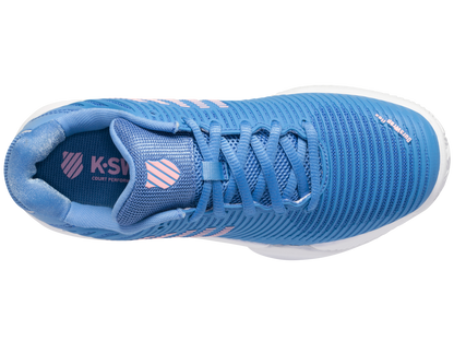 96614-454-M | HYPERCOURT EXPRESS 2 CLAY | SILVER LAKE BLUE/WHITE/ORCHID PINK