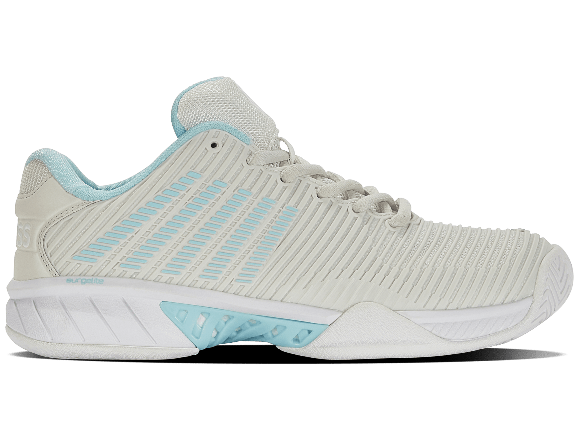 96807 - 089 - W | HYPERCOURT EXPRESS 2 - WIDE | GRAY/WHT/BLUGLW - K - Swiss US - FOOTWEAR