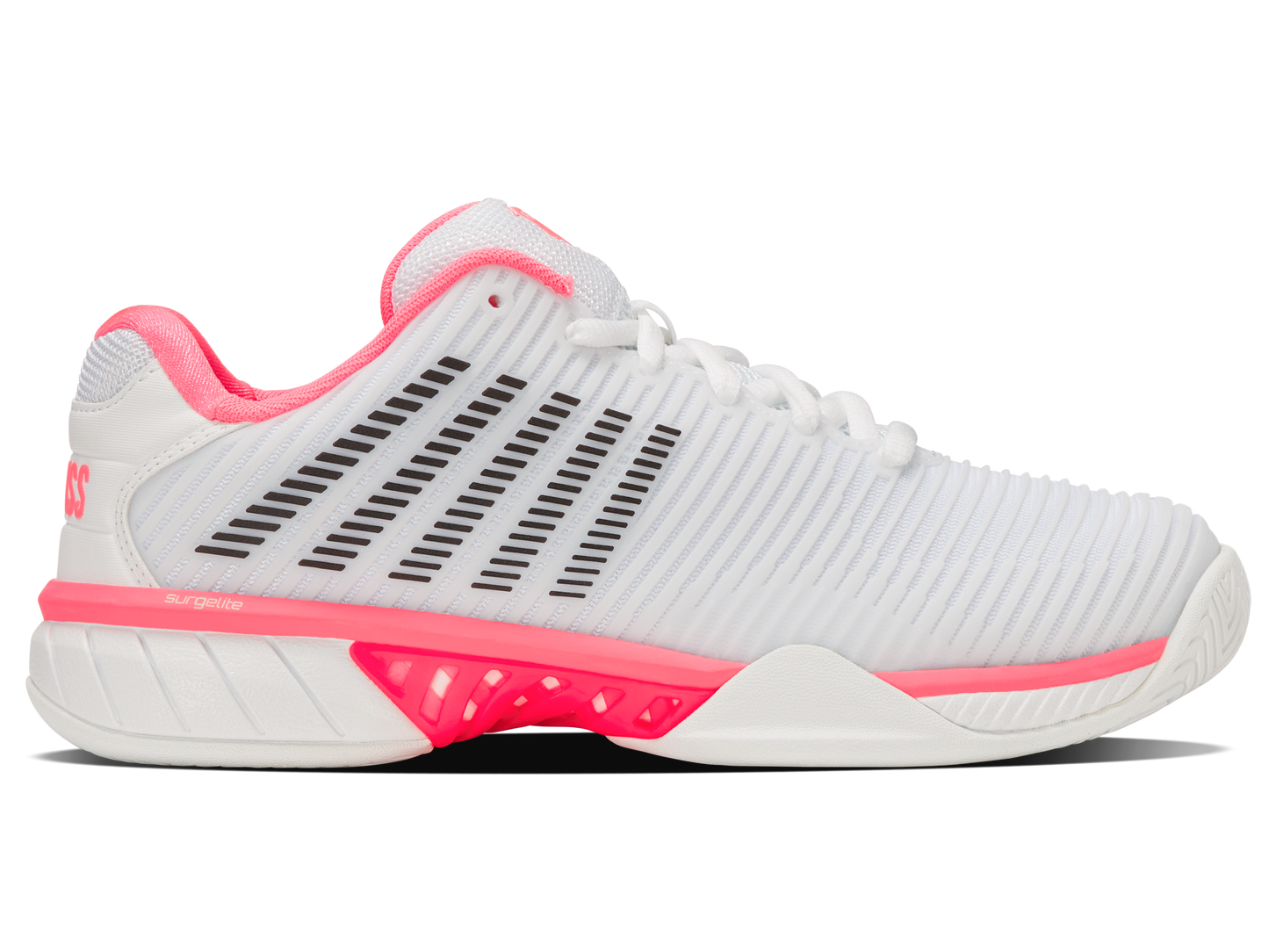96807-178-W | HYPERCOURT EXPRESS 2-WIDE | WHITE/NEON PASTEL PINK/BLACK